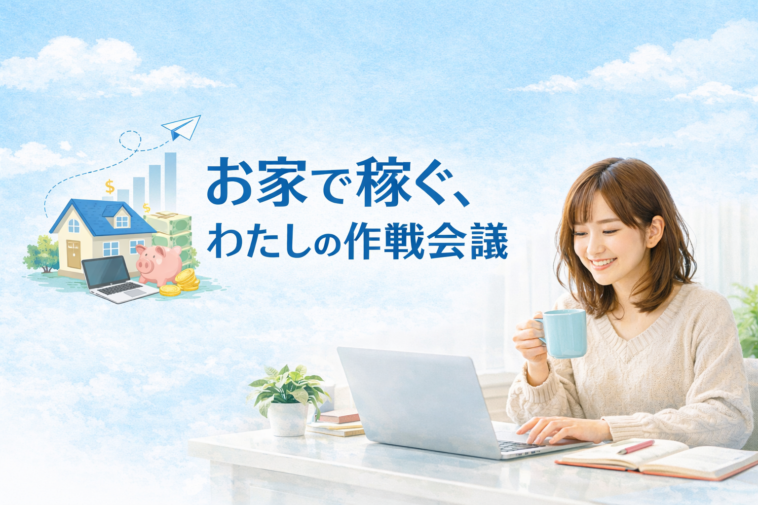 お家で稼ぐ、わたしの作戦会議